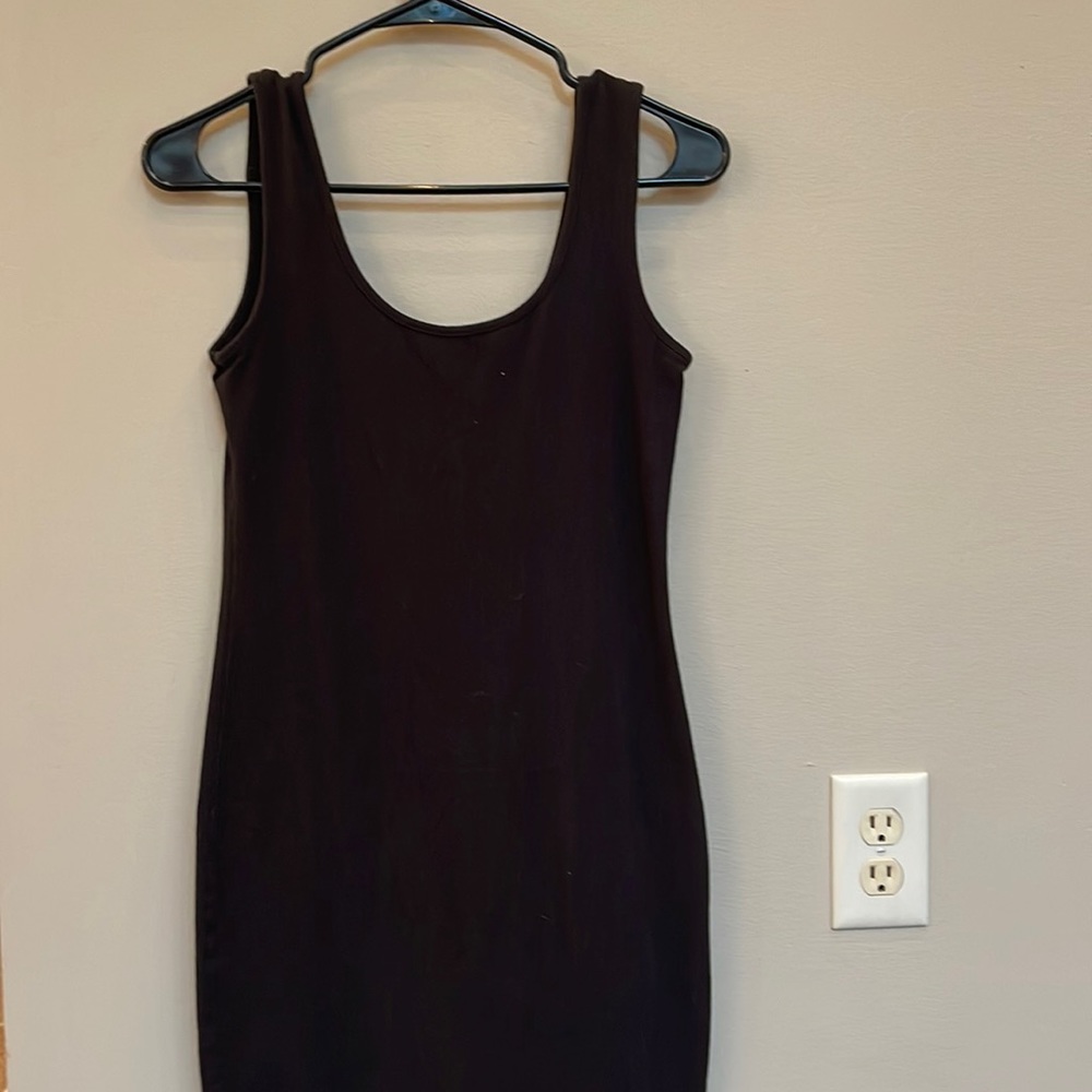 Black tank dress